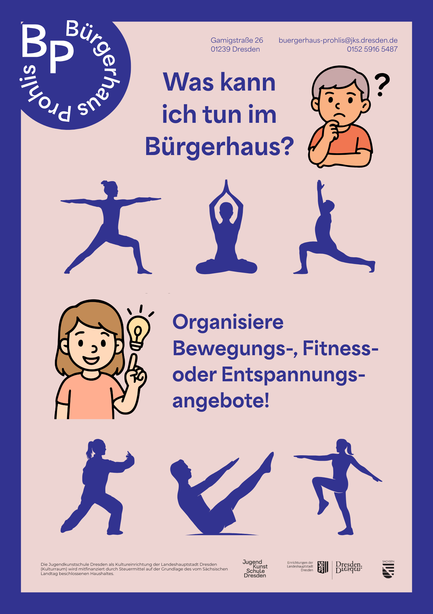 Bewegungs-, Fitness oder Entspannungsangebote